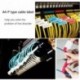 YOTINO 20 Sheets 600Labels autoadhesivo etiqueta de cable impermeable a prueba de rasgaduras marcadores etiquetas para impres