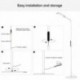 NACATIN LED Lámparas Modernas de Pie para Salón Inteligente con el Control Remoto, AC 100V - 240V/ 9W, con Cinco Tipo de Colo