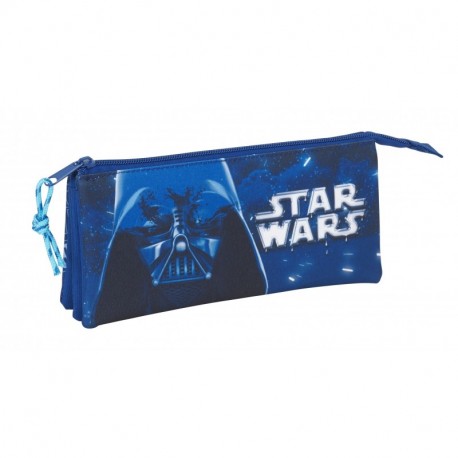 Star Wars SAFTA Estuche Escolar Neon Oficial 220x30x100mm