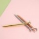 AOLVO Diamante Cristal bolígrafo Elegante bolígrafo bolígrafos metálico Oro Rosa Pluma con Gran Diamante/Cristal, Oro Rosa/Pl