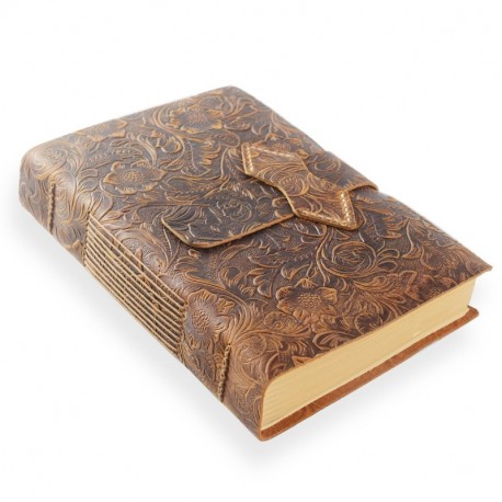ScrodCat - Cuaderno de notas de piel Journal, tamaño A5, tamaño mediano, 20 x 15 cm, ideal para regalo, viajes, viajes, viaje
