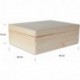 Creative Deco XL Grande Caja Madera para Decorar con Tapa | 40 x 30 x 14 cm | Decoracion Almacenaje Herramiente Fruta Decoupa