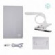 Lámpara Pinza, Lámpara Lectura 3W, 20 LEDs Flexo Pinza LED Carga USB, Uso Inalámbrico con Batería, Control Táctil, 3 Niveles