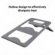 NATOL Soporte para Portátil de Aluminio, Soporte para 11"-15.6" Portátil Plegable y Soporte Portátil Universal Liviano con Di
