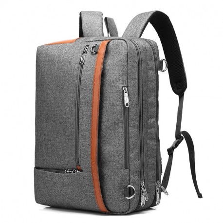 Coolbell Mochila Convertible en Bolso de Hombro para Guardar Ordenadores portátiles. Maletín de Negocios Mochila de Viaje par