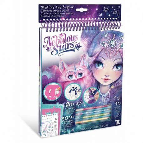 Nebulous Stars Cuaderno de Dibujo Creative Sketchbook Nebulia Educa Borrás 17592 