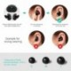 MYCARBON Auriculares Inalambricos 5.0 Teclas Táctiles Cascos Inalambricos Reducción de Ruido Auriculares Bluetooth IPX5 Estér