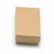NBEADS 24 Piezas Caja de Joyas de Cajas de Cartón de Rectángulo de Kraft Marrón para Exhibición de Regalos de Anillo de Colla