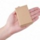 NBEADS 24 Piezas Caja de Joyas de Cajas de Cartón de Rectángulo de Kraft Marrón para Exhibición de Regalos de Anillo de Colla