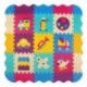 XMTMMD niños Puzzle Play Mat Colorido Suave no tóxico Jigsaw Espuma baldosas de Piso y Juguetes AM24B