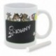 My Custom Style® Taza de pizarra "Party" modelo de cerámica con caja de regalo PRESTIGIOSO, ORIGINAL MY CUSTOM STYLE, INCLUID