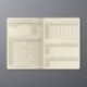 Sigel C1901 Agenda semanal 2018 / 2019, CONCEPTUM, 18 meses, tapa dura, 14,8 x 21,3 cm, negro