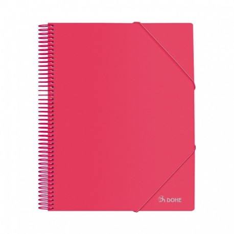 Dohe 91440 - Carpeta de 30 fundas con espiral