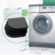 urijk antivibraciones almohadillas Silencioso pies almohadillas de goma universal para lavadora nevera Home Appliance 4pcs 
