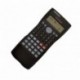 Pritech - Calculadora científica 240 funciones, 24 niveles de paréntesis , color gris oscuro, estilo FX-82MS.