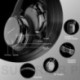 Auriculares Bluetooth FITFORT Cascos Inalámbricos de Diadema con Bluetooth 4.1, Cancelación Activa de Ruido, Plegable con Est