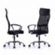 Poptoy - Silla de escritorio giratoria con respaldo alto con malla y altura ajustable para el hogar y la oficina