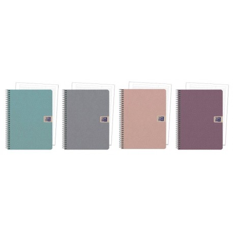 Oxford Nature - Pack de 5 cuadernos microperforados, A5+