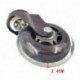 JZK 4pcs Ruedas para sillas de Oficina Ruedas Silla Ruedas giratorias 75 mm para Muebles hogar o Oficina