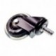 JZK 4pcs Ruedas para sillas de Oficina Ruedas Silla Ruedas giratorias 75 mm para Muebles hogar o Oficina