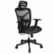 aceshin Silla Escritorio Ergonómica Asiento de Malla Altura Ajustable Silla Giratoria, Ordenador, Oficina