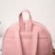 Casual Mujer Mochilas Pequeña Bolso de Escolar Viaje para Juveniles para Chicas Adolescentes Rosa 