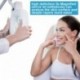 Lámpara de Aumento Lupa Ajustable Vidrio LED con Soporte de Suelo y Ruedas Giratorias Luz Facial Móvil para Salón de Belleza