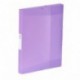 Viquel 208235 – 32 – Carpeta 3 solapas de plástico grande capacidad, color morado