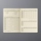 Sigel C1935 Agenda semanal 2019, tapa blanda 9,3 x 14 cm, rojo