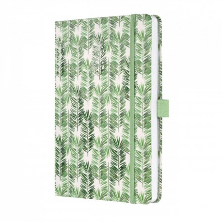 Sigel J9303 Agenda semanal Jolie 2019, tapa dura, 13,5 x 20,3 cm, diseño jungla verde
