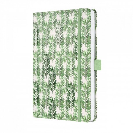 Sigel J9303 Agenda semanal Jolie 2019, tapa dura, 13,5 x 20,3 cm, diseño jungla verde