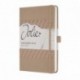 Sigel J9201 Agenda semanal Jolie 2019, tapa dura, 13,5 x 20,3 cm, beige oscuro