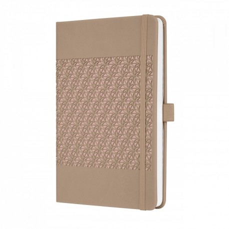 Sigel J9201 Agenda semanal Jolie 2019, tapa dura, 13,5 x 20,3 cm, beige oscuro