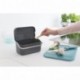 Brabantia Recipiente para Residuos Orgánicos, Gris Oscuro,12.7 x 22.1 x 10.7 cm