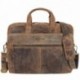 STILORD William Bolso de Negocios o maletín de Piel Grande para Hombres Bolsa XL para portátil de 15.6 Bolso de Mano Ofici