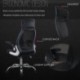 IntimaTe WM Heart Silla Ergonómica de Oficina, Silla Giratoria de Oficina Silla de Escritorio de Malla con Reposacabezas Meca