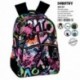 Montichelvo Montichelvo Double Backpack A.O. CMP Dorothy Bolsa Escolar, 43 cm, Multicolour 