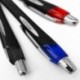 Uni-ball SXN-210 Jetstream – Bolígrafo de punta redonda retráctil 1.0 mm – Pack de 5 – [2 negro, 2 azul, 1 rojo]