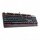 Trust Gaming GXT 875 Ahora - Teclado mecánico para Juegos, Color Negro