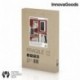 InnovaGoods Escritorio Plegable de Pared, Madera, Blanco, 80x50x18 cm