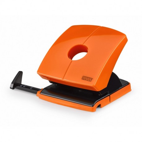 Novus B perforadora 230 mesa perforadora, metal/plástico, 3 mm/30 hojas, Funny Naranja