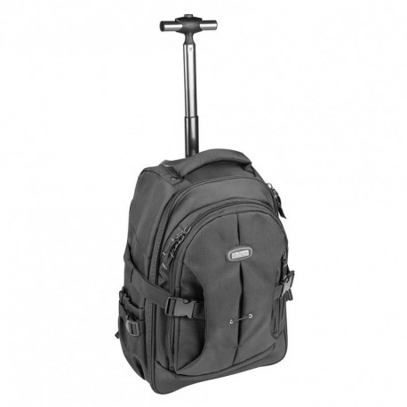 Mochila Trolley de Cabina Convertible SULEMA, Equipaje de Mano con Ruedas Fabricada en Nylon de Calidad con Acabado Acolchado