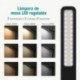 VTIN Lámpara Escritorio LED, 42 Leds con 3 * 3 Modos de Brillo Luz cálida,Blanca y Mixta Control táctil lámpara Escritorio 