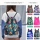 Mochilas casual Unisex lona para PC Viaje Libros Acampada Estudiantes Escuela Bolsa de cuerda Bolsas de gimnasia Mochila cuer