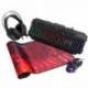 Mars Gaming MCPRGB - Pack RGB de teclado, ratón, auriculares y alfombrilla