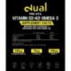 DUAL Vitamin D3 + K2 + Omega 3 |100% Natural |Fortalece Huesos y Salud De Corazón |Certificado Por Laboratorio | Efecto De De
