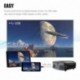 Proyector HD, BeamerKing LED Proyector Video Portátil 3500 Lúmenes Soporte Full HD 1080P USB VGA HDMI AV, Compatible con Smar