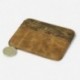 Etbotu - Mini cartera de piel, tamaño pequeño, con tarjetero, monedero, certificados