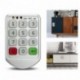 Cerradura Electrónica Táctil de Contraseñas Bloqueo de teclado electrónico Juego de cerradura de gabinete electrónico, cerrad