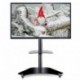 RFIVER Mobile TV Floor Stand/Carrito con estantes y Ruedas giratorias con Cerradura para la mayoría de 32 a 65 Pulgadas, TV d